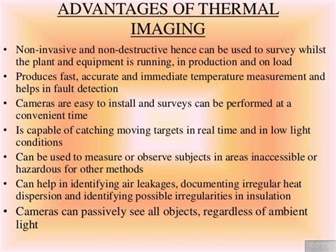 Thermal Imaging and its Applications