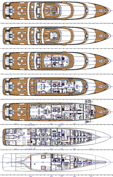 Yacht capacity plan ~ Steel expedition