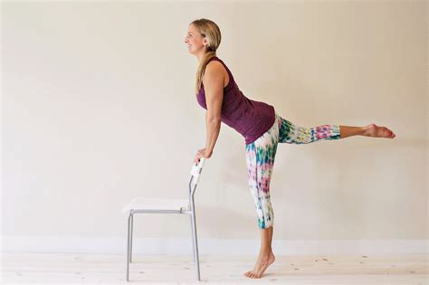 You Can Do This 20-Minute Barre Workout at Home With Just a Chair | Livestrong.com | Barre ...