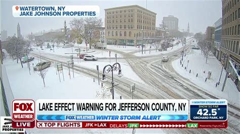 Snowstorm prompts travel advisory in Jefferson County, NY | Latest ...