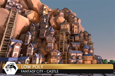 Fantasy City & Castle (Low Poly) | 3D Fantasy | Unity Asset Store