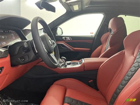 Sakhir Orange/Black Interior 2022 BMW X6 M Competition Photo #144685650 ...