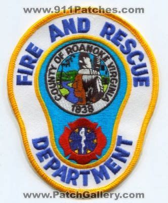 Virginia - Roanoke County Fire and Rescue Department Patch (Virginia ...