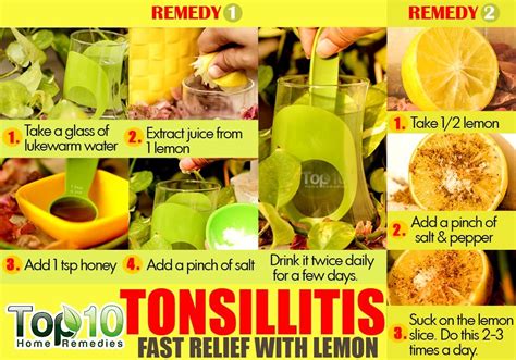 Home Remedies for Tonsillitis | Top 10 Home Remedies