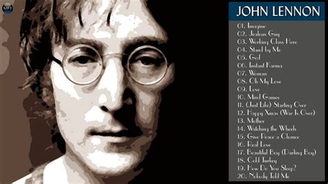 John Lennon Greatest hits - Best songs of John Lennon ( Full Album 2015 ...