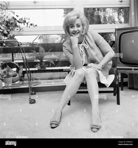 Liz Fraser, English actress, pictured at home, April 1967 Stock Photo - Alamy