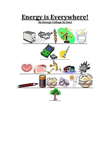 Stored Energy vs. Energy in Action - What's going on in Mr. Solarz' Class?