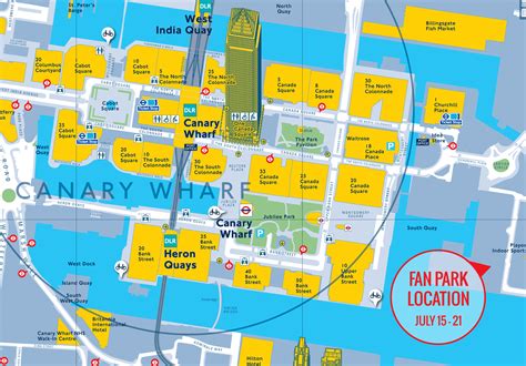 Canary Wharf Shopping Map - Terminal Map