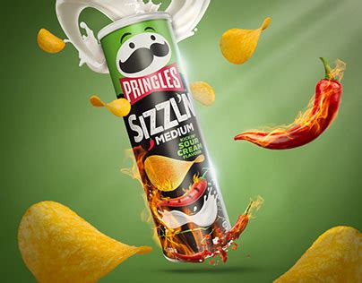 Pringles Ads Projects :: Photos, videos, logos, illustrations and branding :: Behance