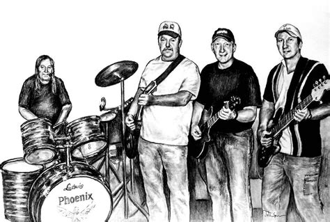 The Boys In The Band Drawing by Todd Spaur - Fine Art America