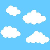 sky clouds GIF by Rosa Maria Renova | Sky gif, Powerpoint animation ...