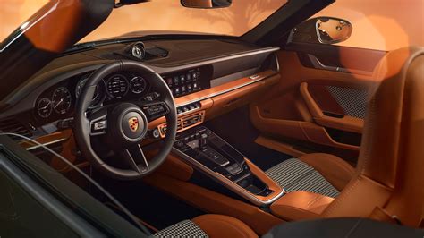 Porsche 911 Turbo S Cabriolet Interior Wallpaper - HD Car Wallpapers #25637