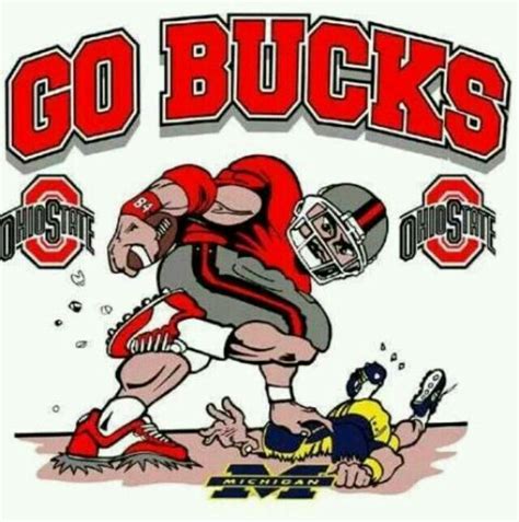 Beat the Team up North | Ohio state vs michigan, Ohio state buckeyes football, Ohio vs michigan