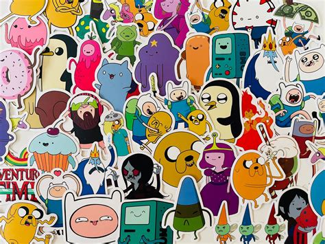 Adventure Time Stickers Vinyl Stickers 10-50 Pcs Random - Etsy