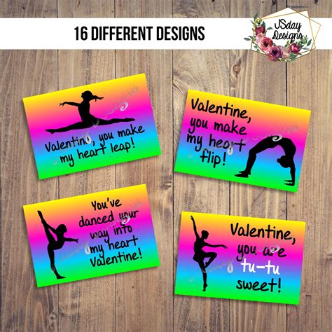 Dance Valentine Cards for kids; Valentine's Day; Valentines; Class ...