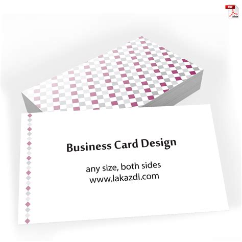 Business Card Design — Lakazdi Graphic Design