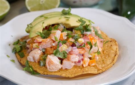 Savor the Vibrant Flavors of Ceviche de Camaron Tostadas: A Culinary Delight