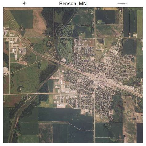 Aerial Photography Map of Benson, MN Minnesota