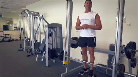 Smith Machine Deadlifts (Exercises.com.au) - YouTube