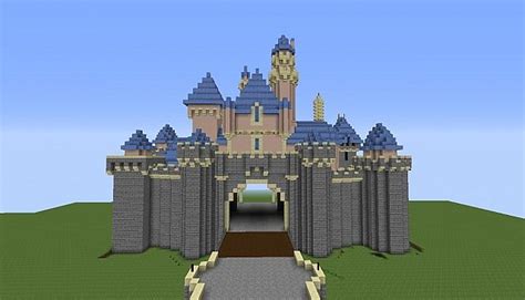 Disneyland's Sleeping Beauty Castle Minecraft Project