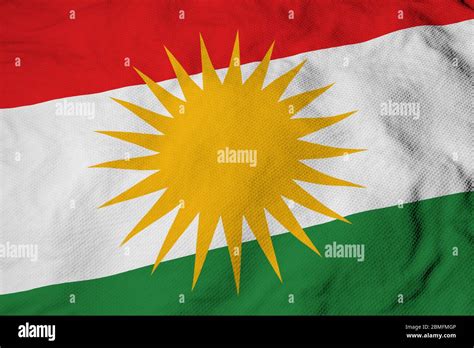 Kurdish Flag Map