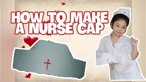 How to make a Nurse Cap | Easy Nurse Cap Making | DIY Nurse Cap Paper | Mocxi Kids Vlog - YouTube