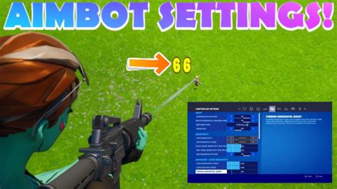 BEST FORTNITE AIMBOT SETTINGS! (Season 5) - YouTube