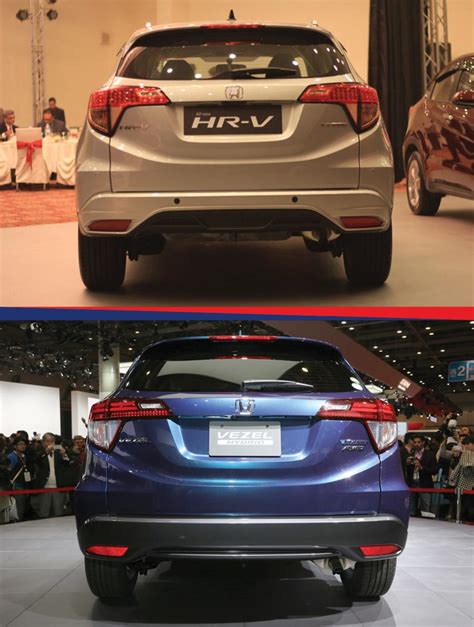 Honda HR-V Vs. Honda Vezel Hybrid: A Brief Comparison - PakWheels Blog