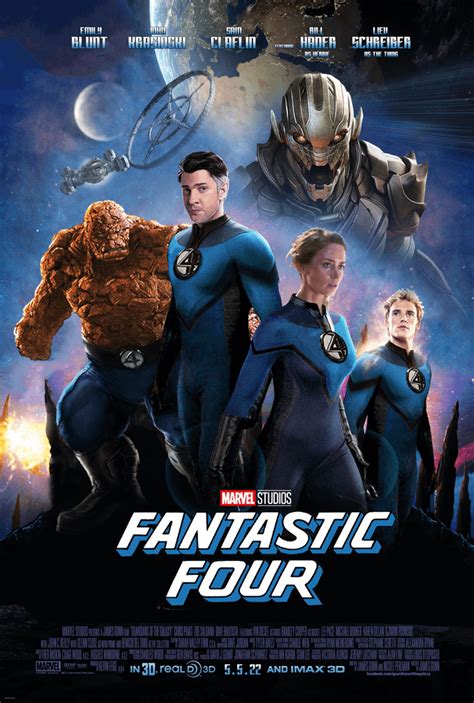 Fantastic Four Poster Concept : r/marvelstudios