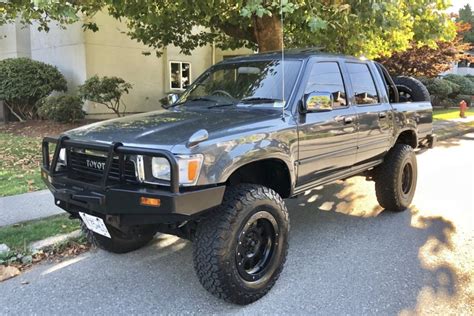 1992 Toyota Hilux Crew Cab 4x4 5-Speed for sale on BaT Auctions - sold for $16,100 on October 28 ...