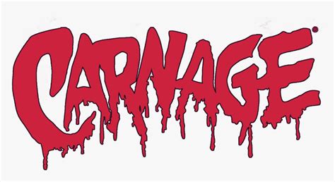 Carnage Logo Png , Png Download - Carnage Comic Logo Png, Transparent Png , Transparent Png ...