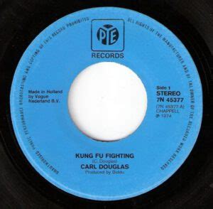 Carl Douglas ‎– Kung Fu Fighting (7"si NL 1974) - Het Plaathuis