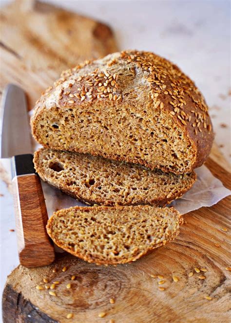 Keto Bread - 0.6 g carbs (Flaxseed Bread) - Elavegan