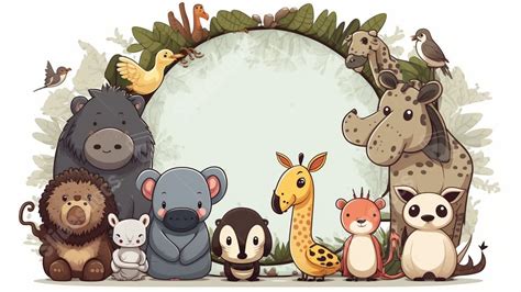 Cute Animal Powerpoint Background For Free Download - Slidesdocs