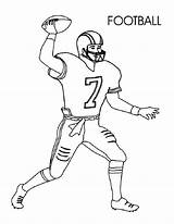 Football Coloring Pages For Preschoolers  Activity Shelter sketch template