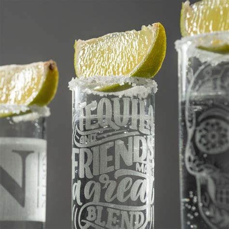 Tequila Gifts Tequila Shot Glasses Custom Shot Glasses Shot - Etsy