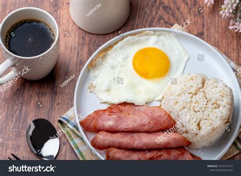 Hamsilog Complete Topshot Famous Filipino Meal Stock Photo 1910145157 | Shutterstock