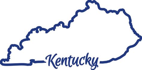 state of kentucky outline - Clip Art Library