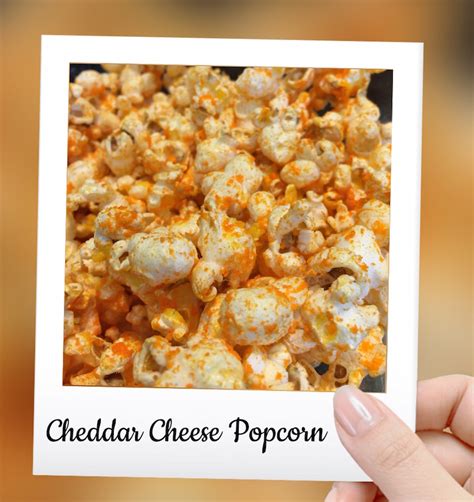 Cheddar Cheese Popcorn! | My Imperfect Kitchen