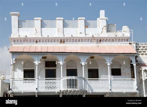 Traditional house in Muttrah, Muscat, Oman Stock Photo - Alamy