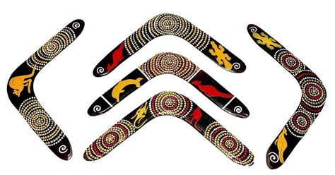 AUSTRALIAN BOOMERANGS. Authentic handmade returning boomerangs for sale. Authentic hand painted ...