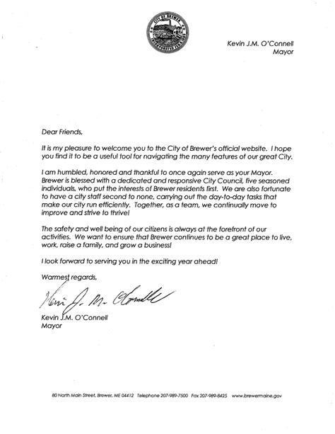 mayor-letter-copy • The City of Brewer, Maine