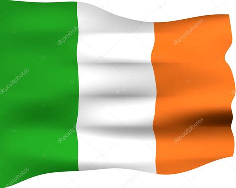 3D Flag of Ireland — Stock Photo © georgios #1394621