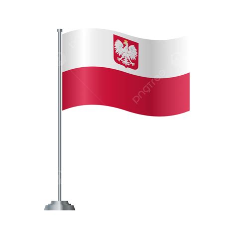 Poland Flag Icon, Poland, Flag, Poland Flag Shinning PNG and Vector ...