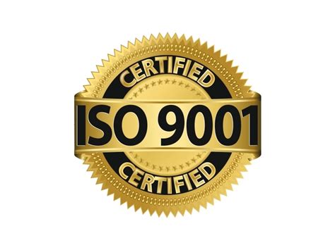 ISO 9001 Certified Logo PNG vector in SVG, PDF, AI, CDR format