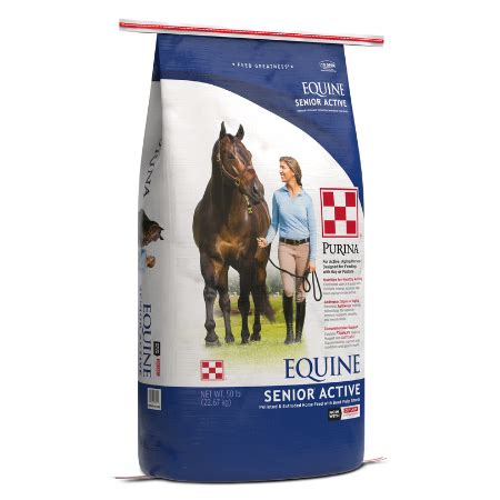 Purina Equine Senior Active Horse Feed Is Available at Core Feed