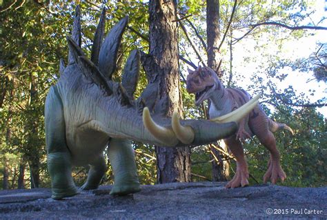 Allosaurus vs Stegosaurus by Carnosaur on DeviantArt