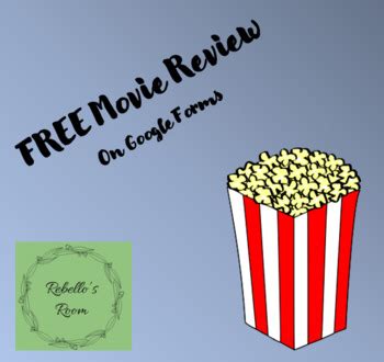 FREE Movie Review by Rebello's Room | TPT