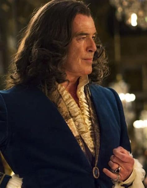 The King's Daughter 2022 Pierce Brosnan Blue Coat | King Louis XIV Coat