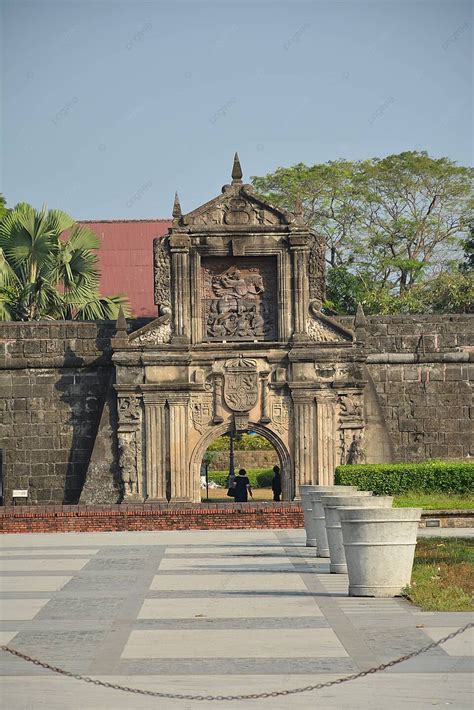 Facade Of Fort Santiago In Manilas Intramuros Philippines Photo ...